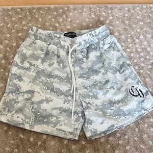 Gray Camo Men's Shorts